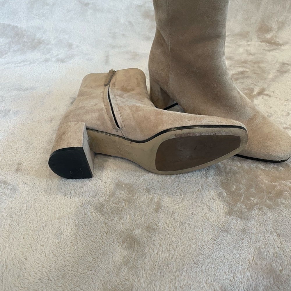 Suede Booties - Picture 4 of 6